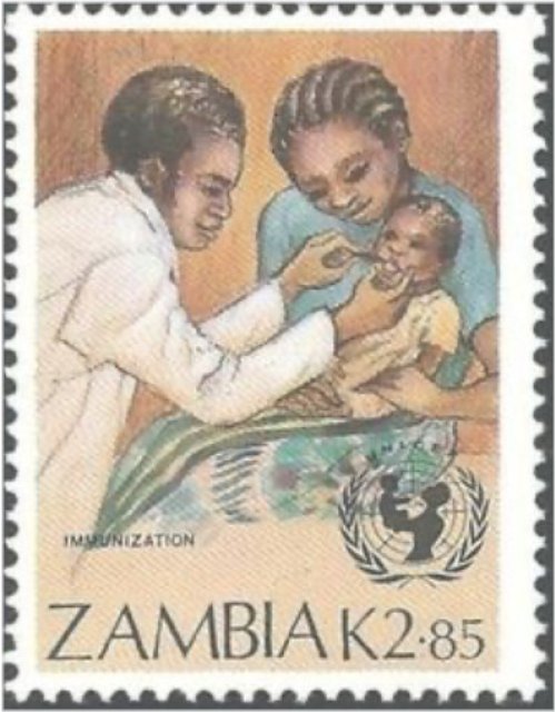 Zambian Immunization Stamp