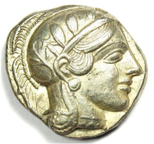 Athena Owl Tetradrachm Silver Coin