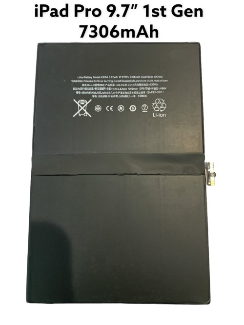 LOCTUS iPad Pro 9.7 1st Gen Replacement Battery