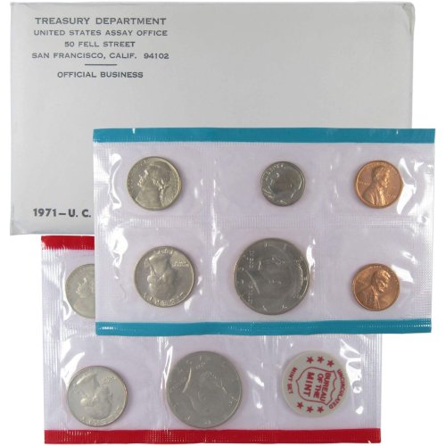 Uncirculated Government Mint Set - 1971 Edition