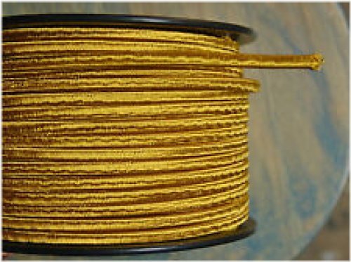 Rayon Covered Cord for Vintage Lamps and Antique Lights