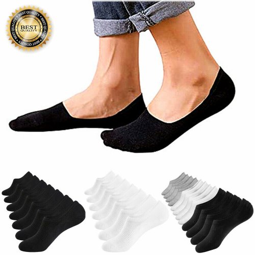 Cotton Low Cut Nonslip Socks for Men