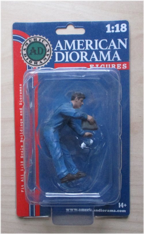 Oil Mechanic Doug Figure by American Diorama