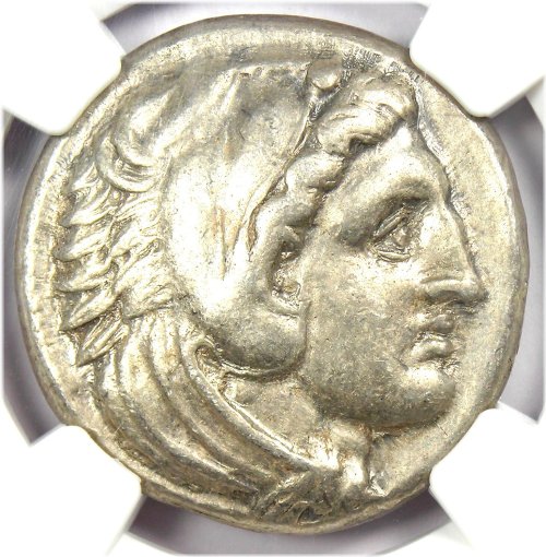 Alexander the Great Tetradrachm 336 BC - NGC Choice VF