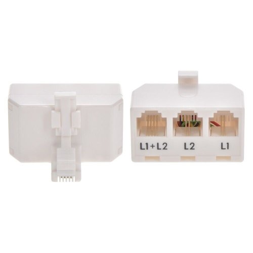 Phone Line Splitter Adapter