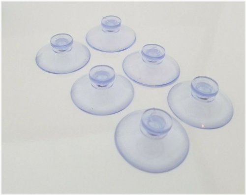 Suction Cup Set for Radar Detector Mounts - 6 Pack