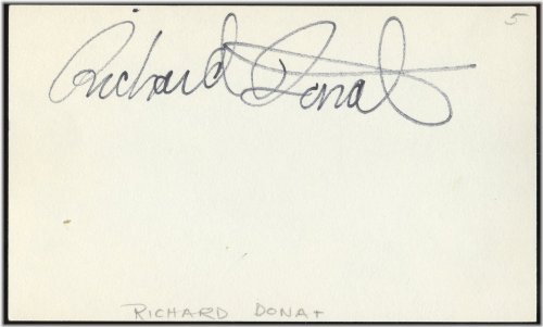 Richard Donat Haven Signature