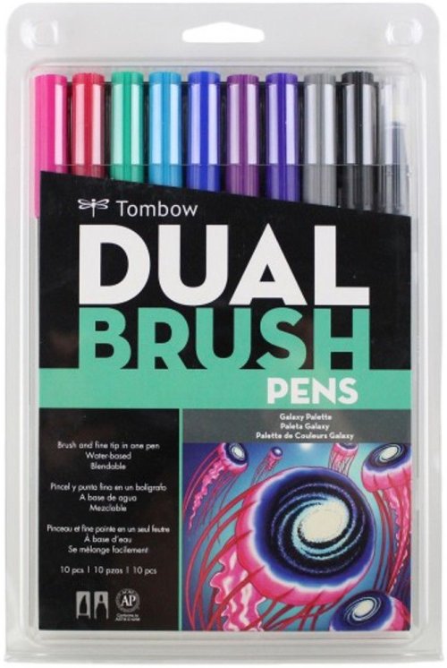 Galactic Brush Pens Set