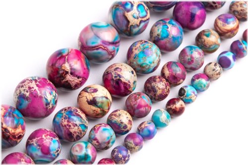 Imperial Jasper Sea Sediment Beads