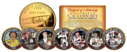 Champion's Collection: 24K Gold Plated North Carolina Quarters Set