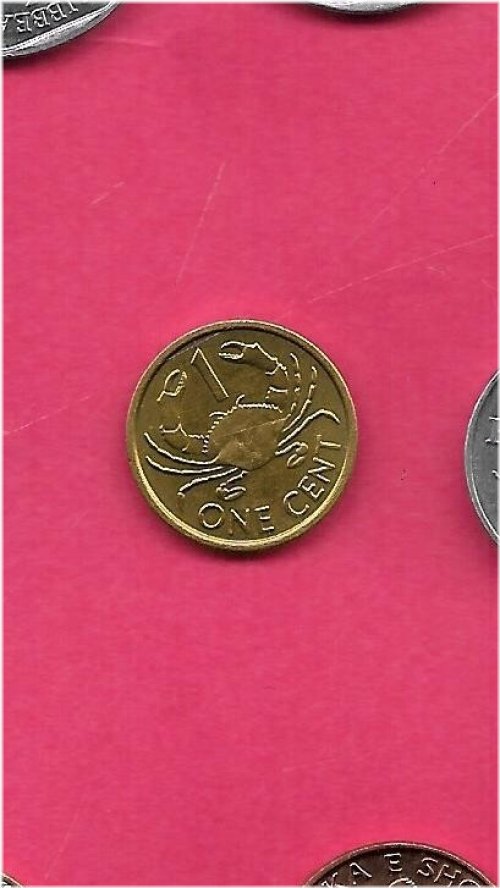 Seychelles Crab Cent 1997 - UNC Mint-BU