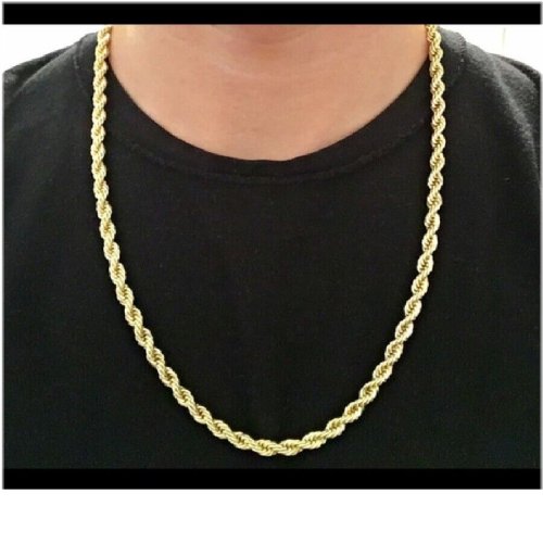 Golden Ropes Necklace