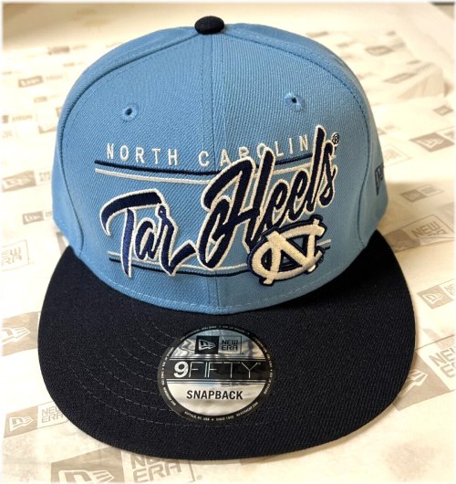 Carolina Blue Script Snapback