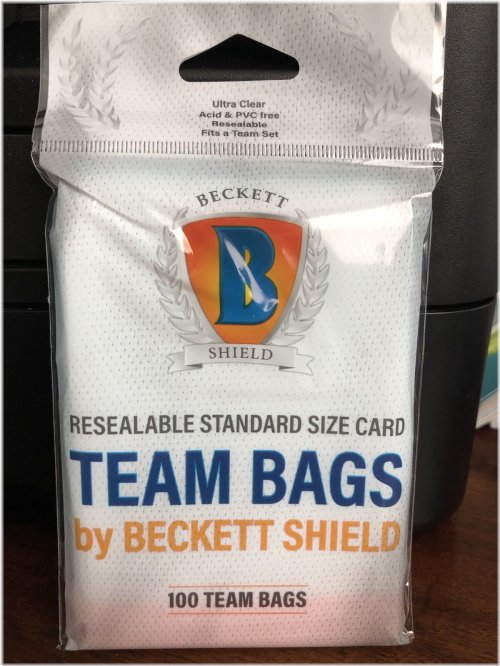 Shielded Card Sleeves & Resealable Team Bags - 100 Pack