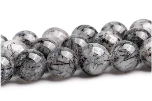 Rutilated Quartz Gemstone Beads