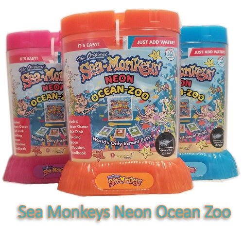 Neon Ocean Zoo Marine Monkey Tank Aquarium Habitat