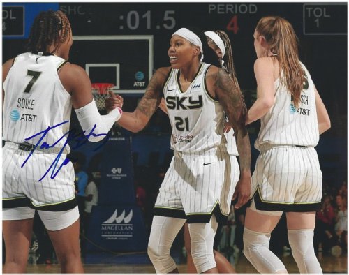 Taylor Soule Autographed Chicago Sky Basketball Memorabilia