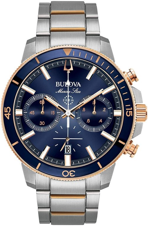 Marine Star Chronograph Watch by Bulova