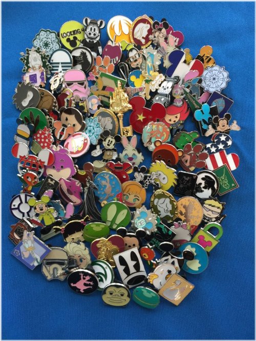 Magical Disney Pin Collection: 100 Unique Treasures with Free Priority Shipping