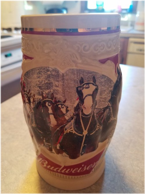 2015 Anheuser Busch Christmas Holiday Stein