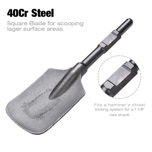 Hex Shank Clay Spade Demolition Bit