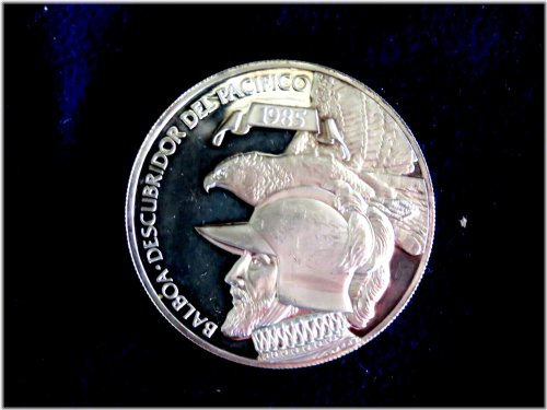 Panama Silver Balboa Coin - 1985 Edition