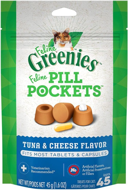 Tuna and Cheese Flavor Feline Delights - 45 Count