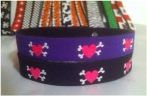 Purrfect Hearts & Crossbones Collars for Cats