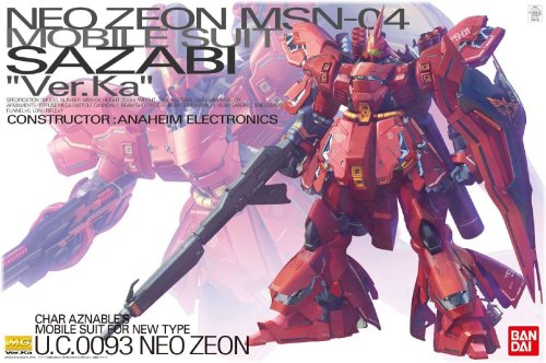 Gundam Sazabi Master Grade Model Kit