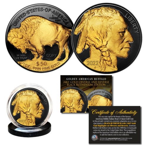 Golden Bison Tribute Coin