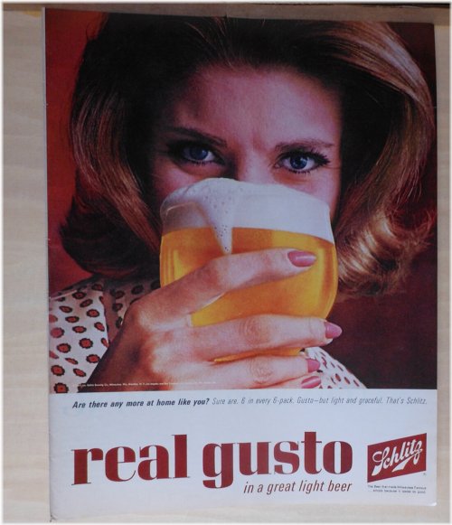 Schlitz Beer - A Woman's Wonder