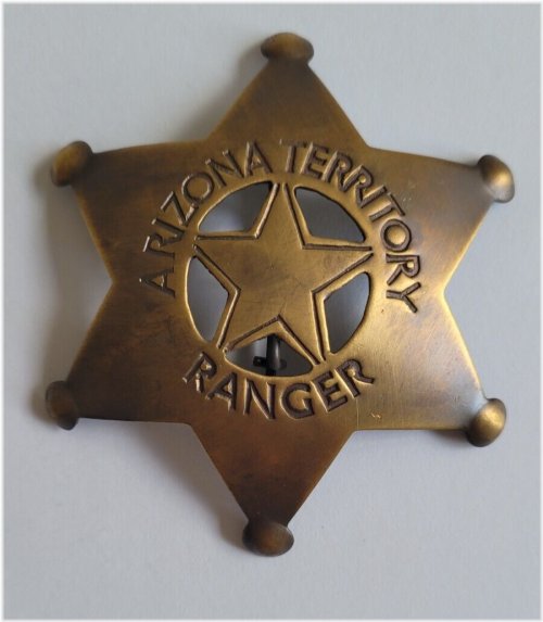 Arizona Territory Ranger Badge