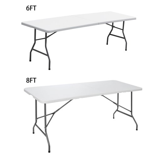 White Folding Picnic Table