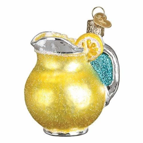 Lemonade Glass Blown Ornament by Old World Christmas