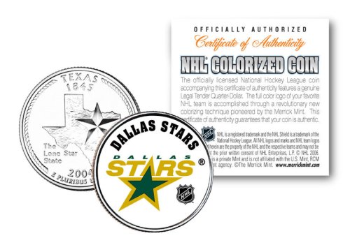 Texas Statehood Quarter - Dallas Stars NHL Edition