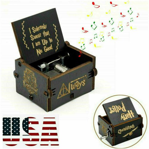 Enchanted Melody Wooden Music Box