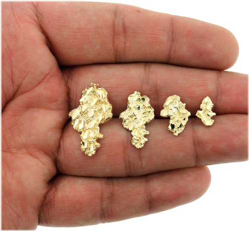 Golden Nugget Stud Earrings