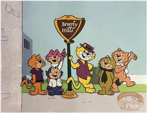 Feline Finesse Artwork by Hanna Barbera