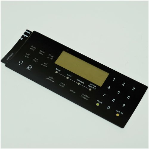 Control Panel Overlay for Electrolux Frigidaire Range