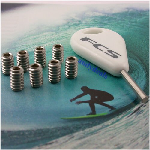 FCS Surfboard Fin Hardware Set