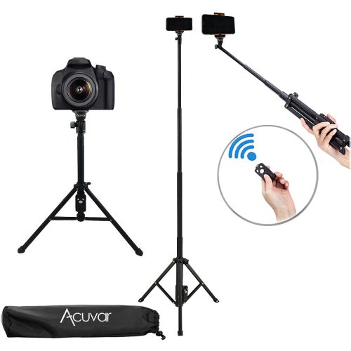 Extendable Mobile Stand with Wireless Shutter Control