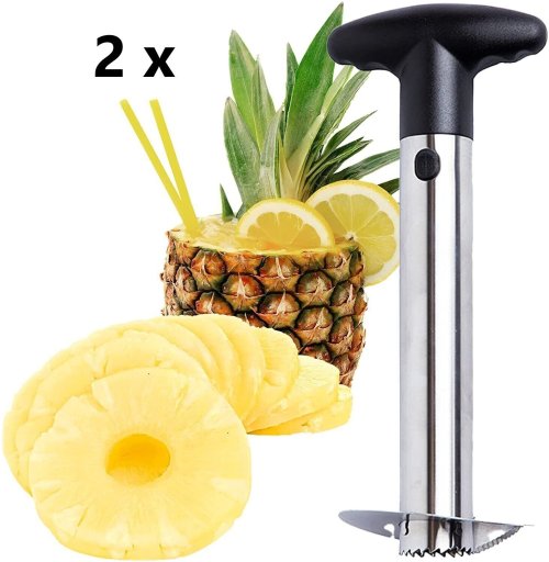 Pineapple ProCut: Effortless Stainless Steel Kitchen Tool