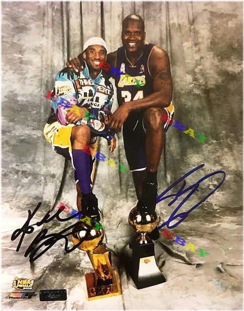 Legendary Lakers Duo Autographed Photo Print