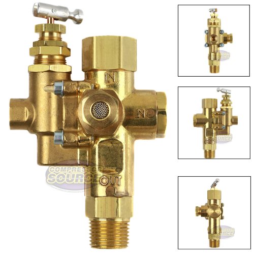 Pressure Relief Check Valve Combo