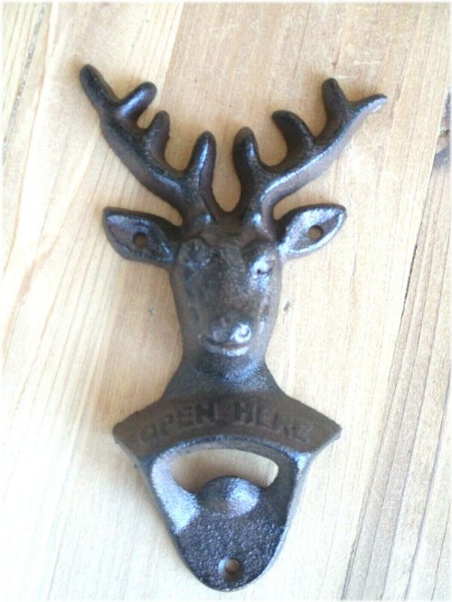 Rustic Rack Bottle Opener