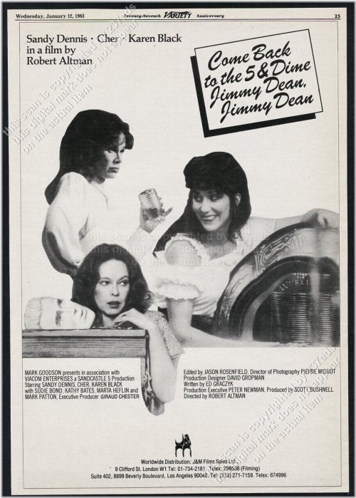 Retro Cinematic Relic: Cher's Nostalgic Movie Trade Print