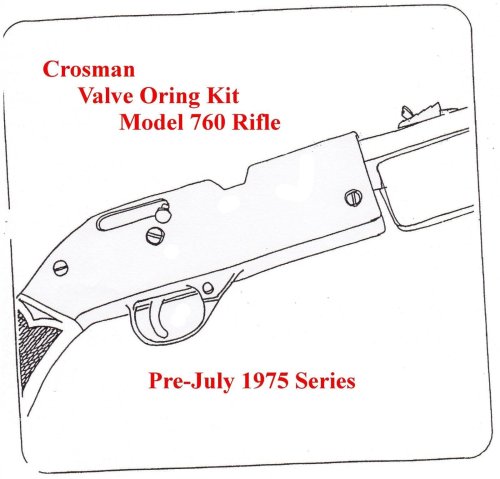 ReviveMaster O-Ring Seal Kit for Crosman 760 Pre-July 1975 Series Rifle