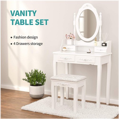 Reflections Deluxe Dressing Set with Storage and Accessories