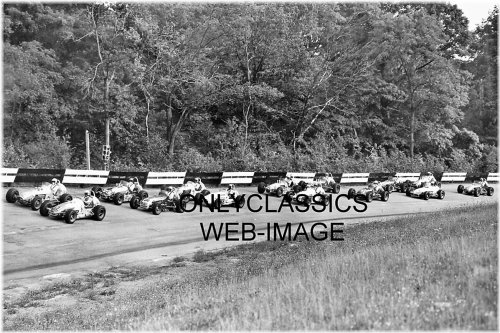 Retro Racing Legends Photo Print