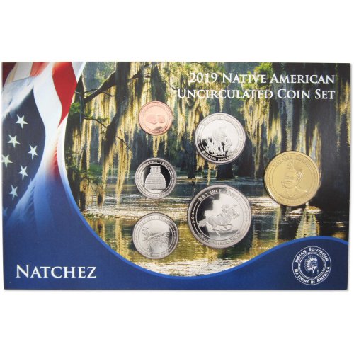 Natchez Sovereign Nation Uncirculated Coin Set - 2019 Edition